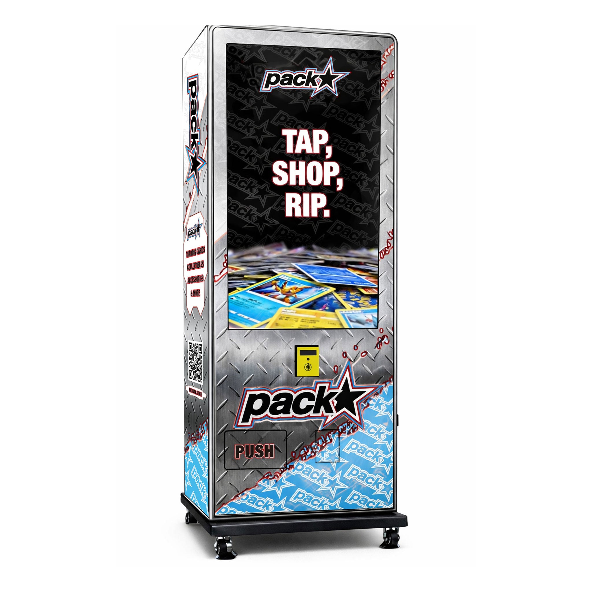 Slim Tower | PackStar TCG & Sports Card Vending Machine w/ 43" Touchscreen